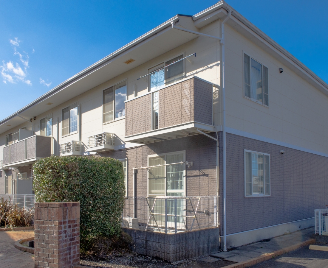 アパートの塗装