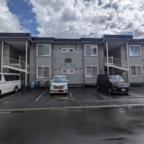 札幌市西区のアパート塗装前