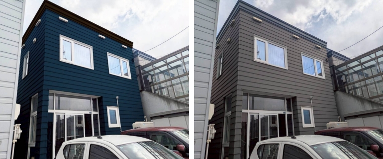 カラーシミュレーション後