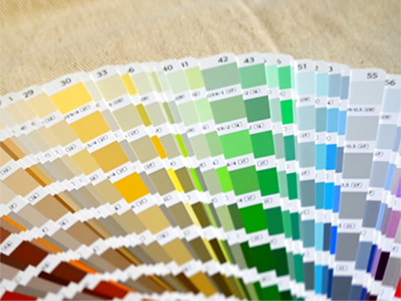 カラー表の写真