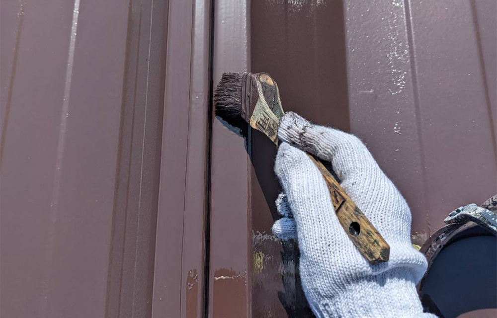 屋根塗装の写真