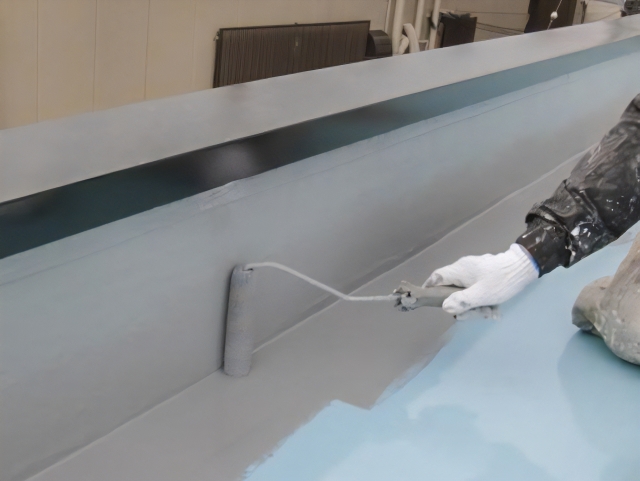 防水塗装の写真