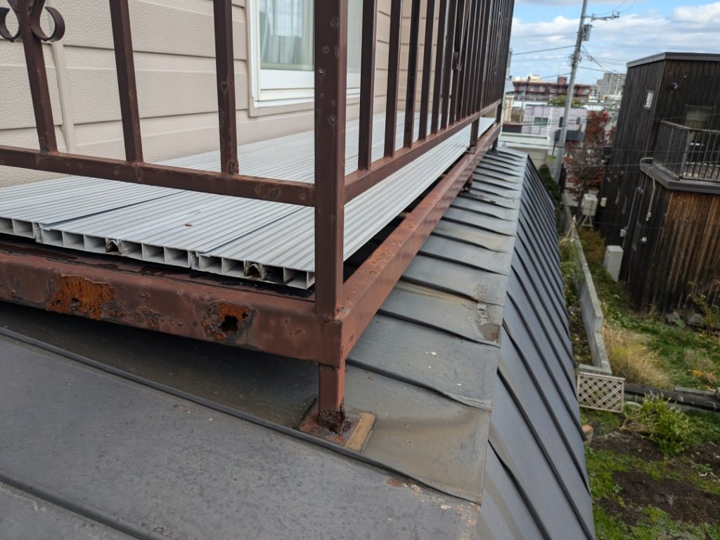 バルコニー施工前