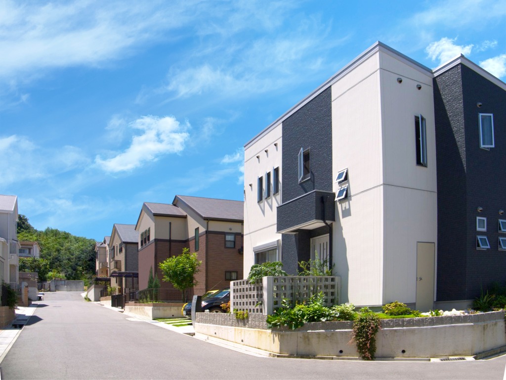 外壁　ツートーン